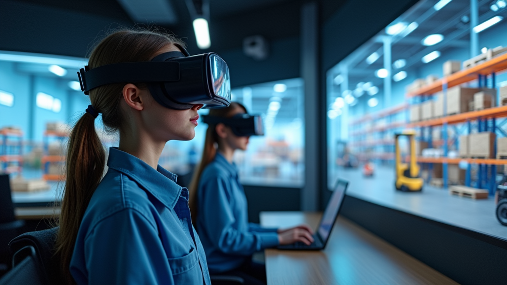 realidad virtual logística