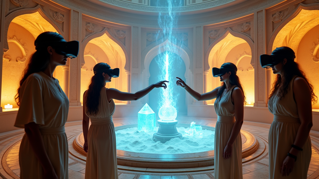 Equipo jugando La Daga del Tiempo