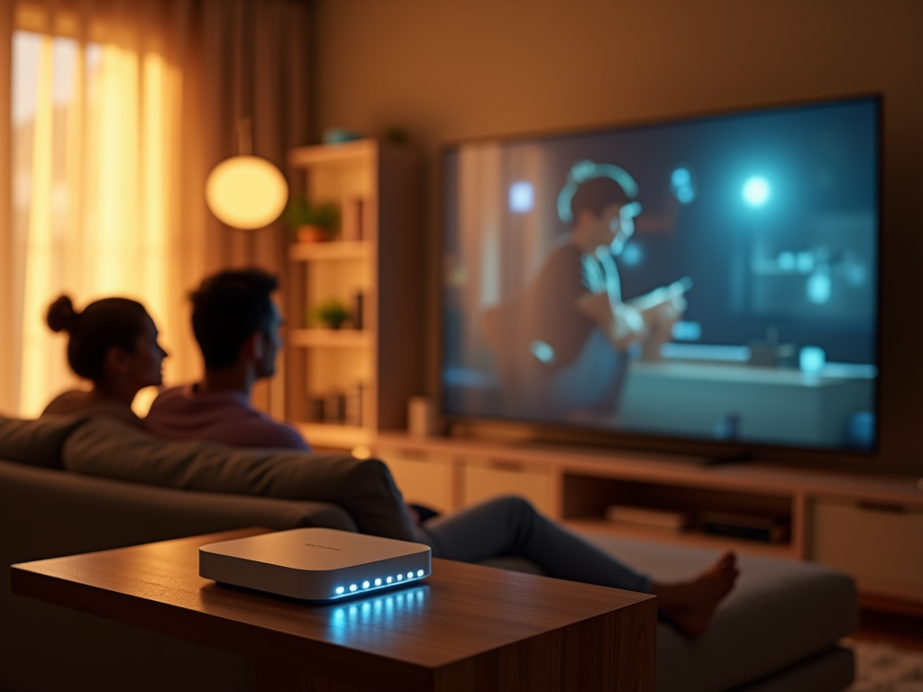 Usuario disfrutando de WiFi estable gracias al TP-Link RE330