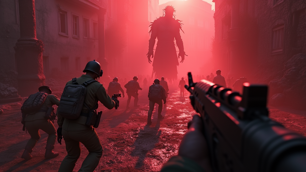 Modo cooperativo en Zombie Army VR