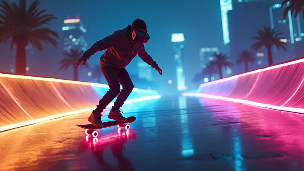 Control de manos en Virtual Skate