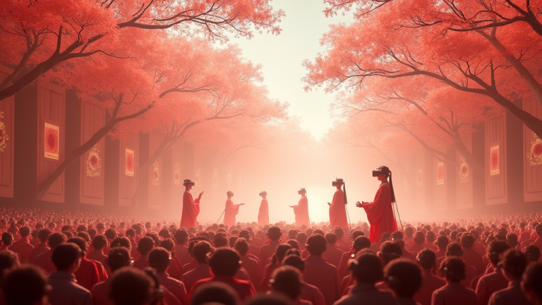 realidad virtual a gran escala en China