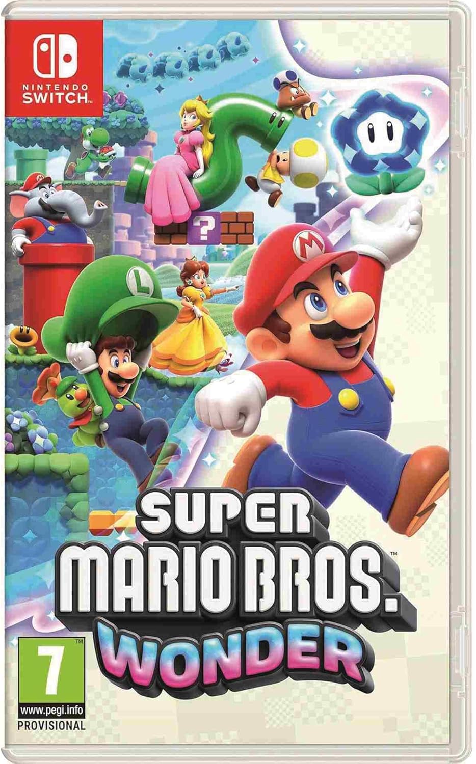 Portada o escena clave de Super Mario Bros Wonder