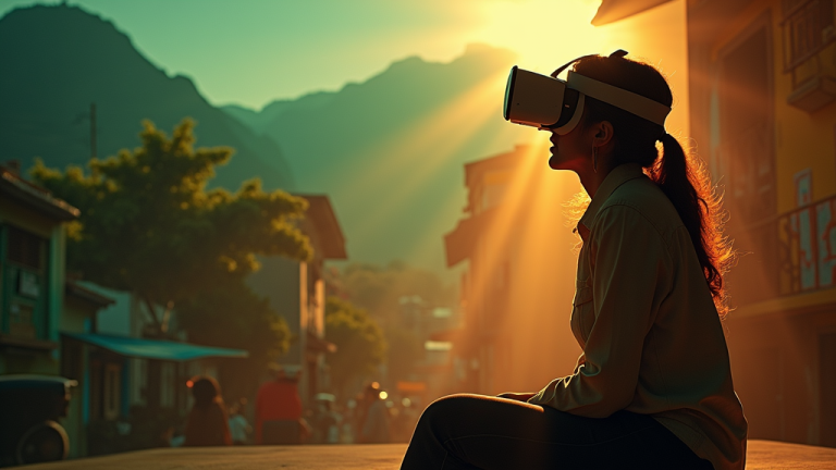 Teleport to Venezuela, realidad virtual, Telemundo Orlando, Noa Limura, cultura venezolana