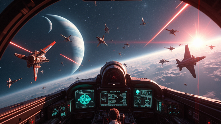Alliance Peacefighter simulador espacial VR