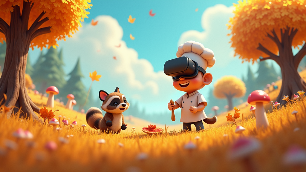 Mundo vibrante de Umami Grove