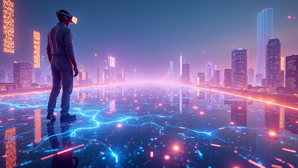 Representación del metaverso Decentraland y su criptomoneda MANA