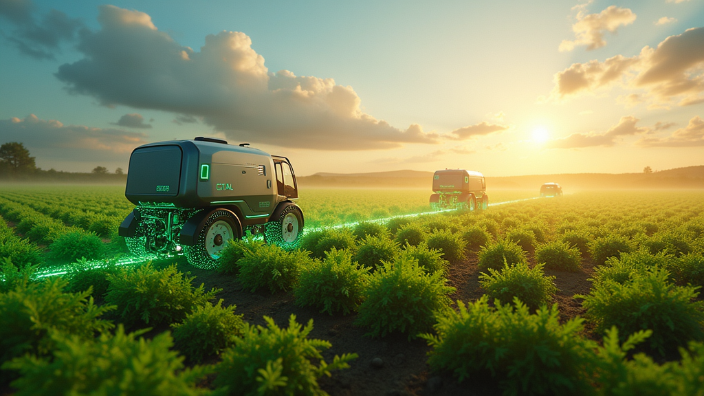 Potencia y liderazgo en la robótica agrícola del futuro