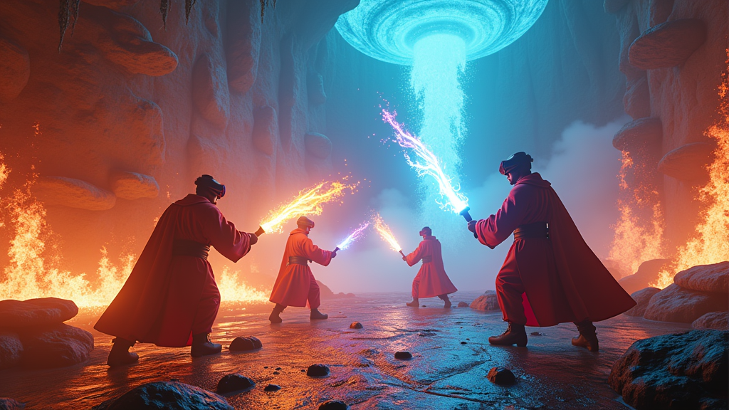 Combate multijugador en Magic Madness VR