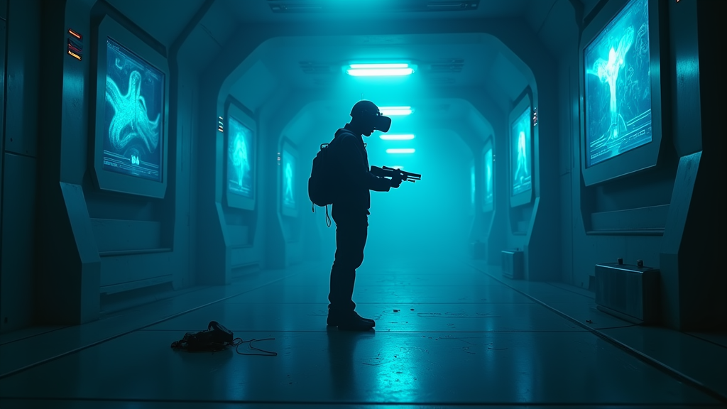 Zula Hendricks enfrentándose a xenomorfos en Alien Rogue Incursion