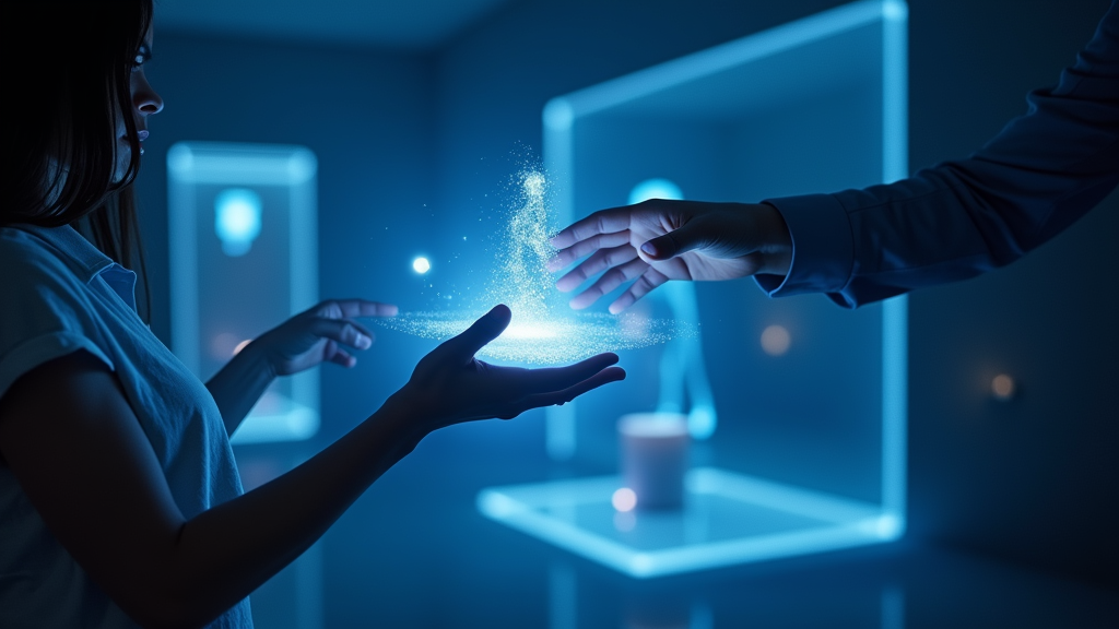 Hologramas tridimensionales en acción