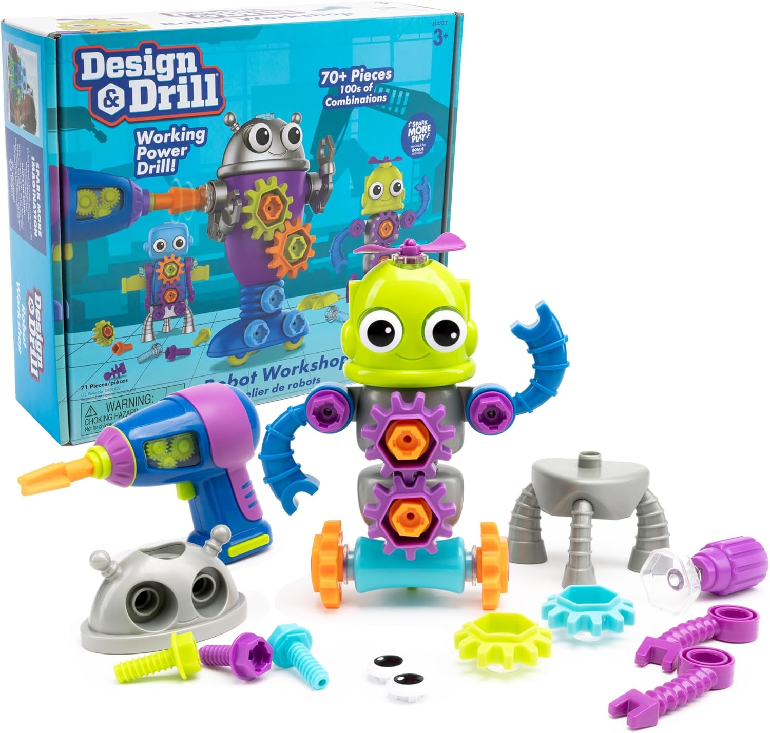 Imagen llamativa del Learning Resources Taller de Robots listo para comprar