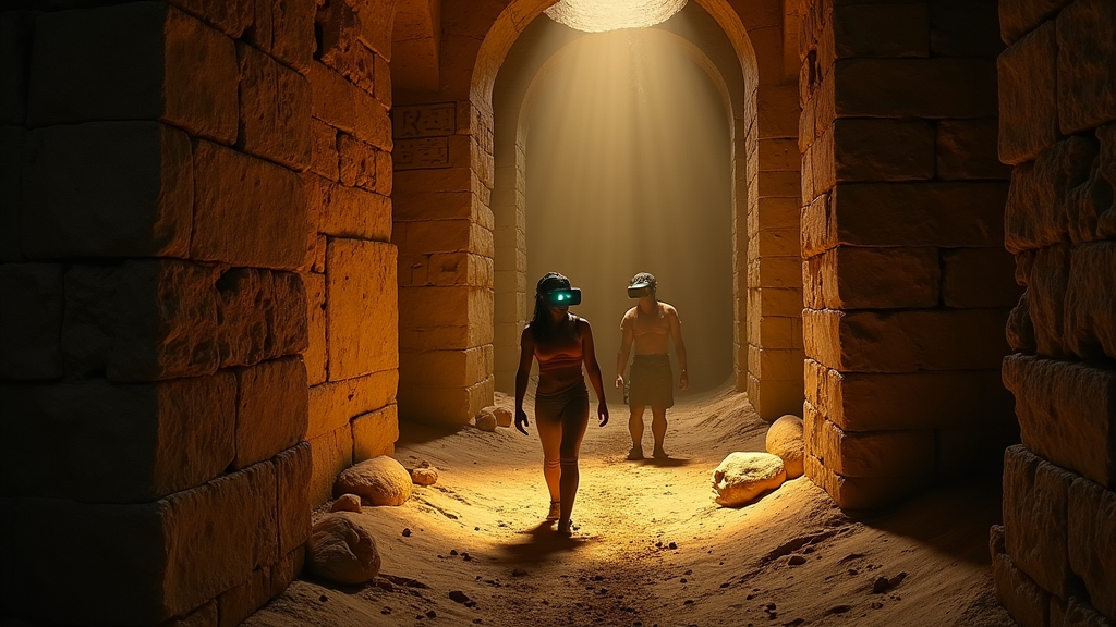 Realizando un ritual en el juego de terror VR Forewarned