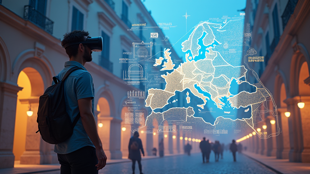 Puntos clave del espacio urbano virtual de Pamplona