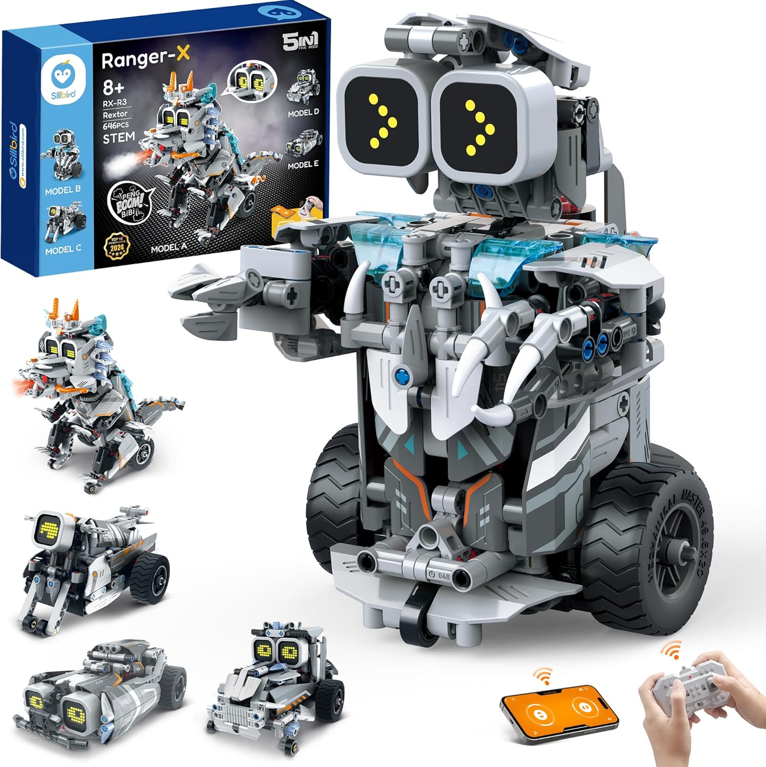 Technic Robot Transformable en modo dragón o motocicleta