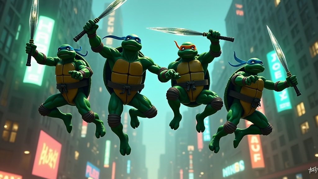 Tortugas Ninja Empire City VR