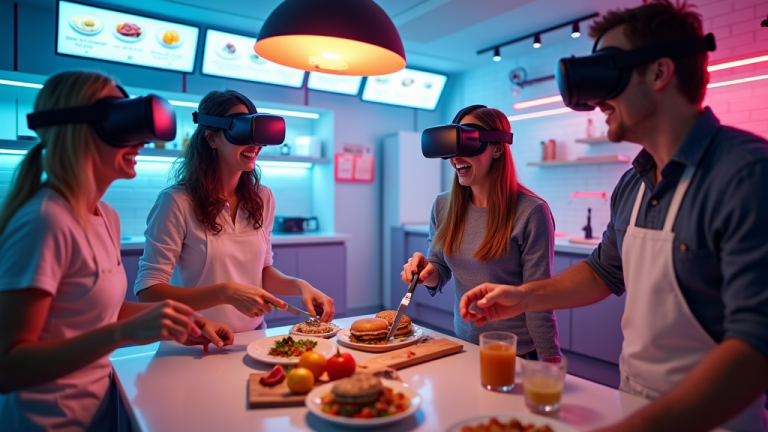 experiencia culinaria realidad virtual