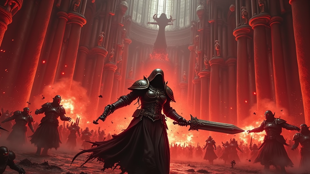 Acción intensa en Warhammer 40K Battle Sister VR, destacada en nuestro análisis