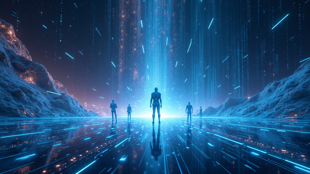 Representación artística de la IA como un león, simbolizando el poder y las limitaciones del análisis de texto profundo.