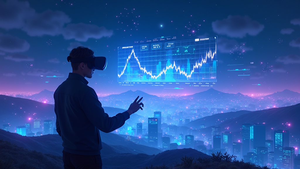 Avatar explorando Decentraland, un factor clave para el valor MANA en junio