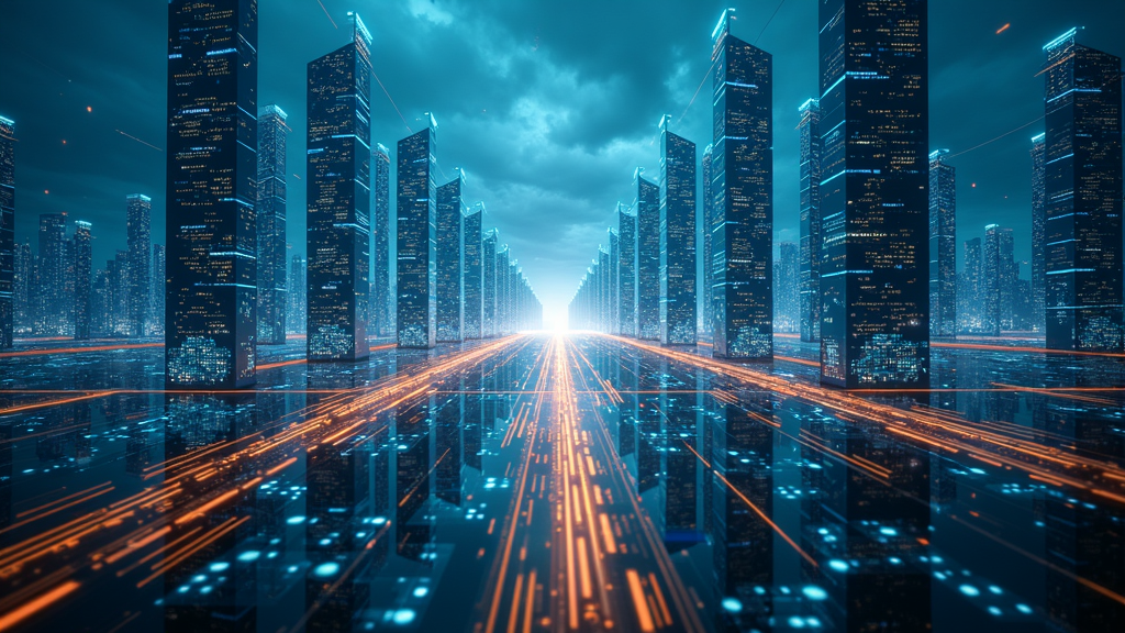 Diagrama del ecosistema financiero descentralizado (DeFi) que muestra cómo la IA Web3 de Meta lo potencia y mejora.