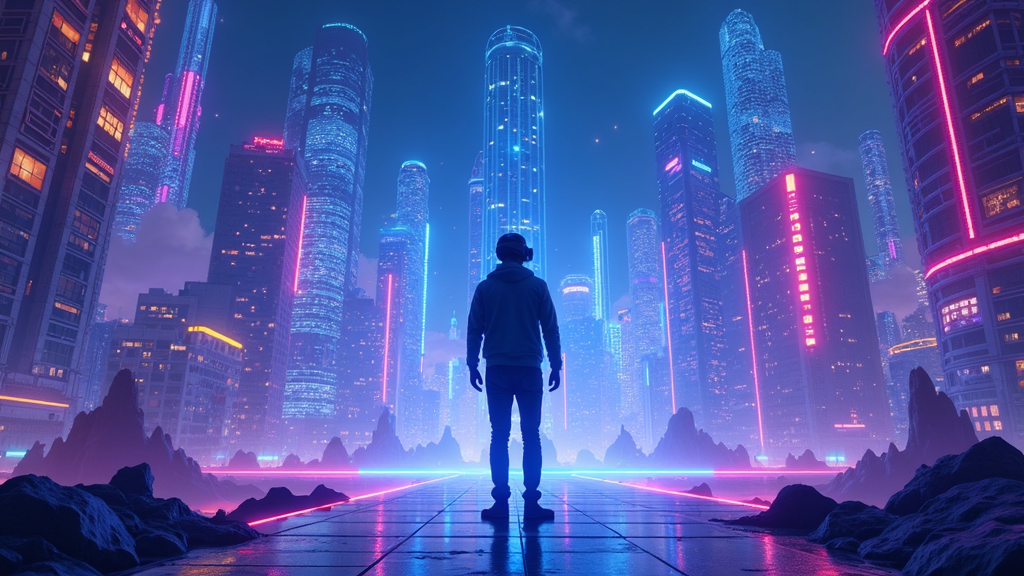 Concepto del metaverso de Decentraland y su relación con el valor MANA junio