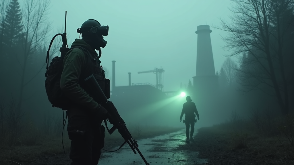 Explorando la peligrosa Zona de Pechorsk en Into the Radius VR durante nuestro análisis