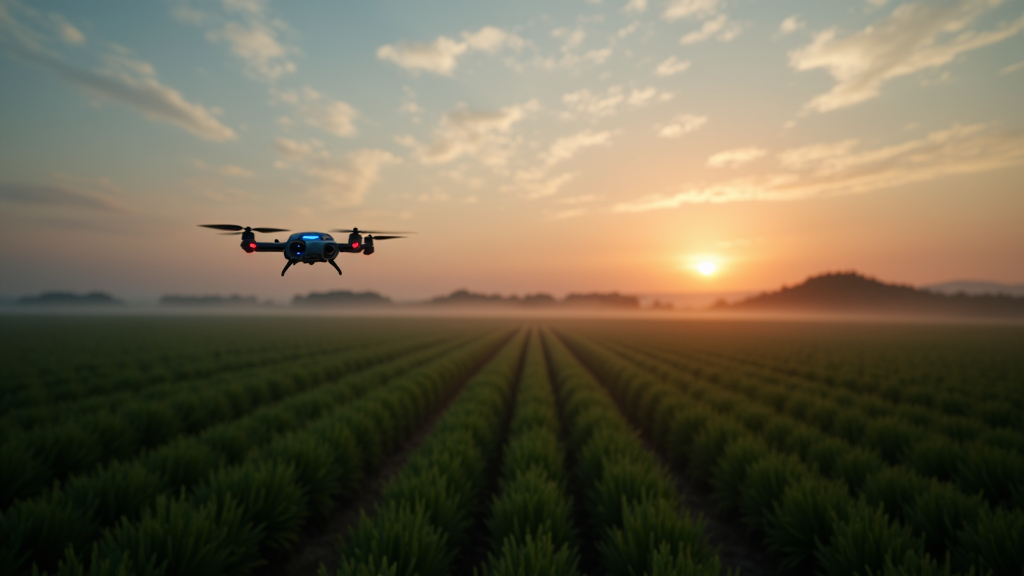 Drones con IA Lantronix Aerora Edge AI Drones Vigilancia operando en entornos complejos para misiones de seguridad y monitoreo