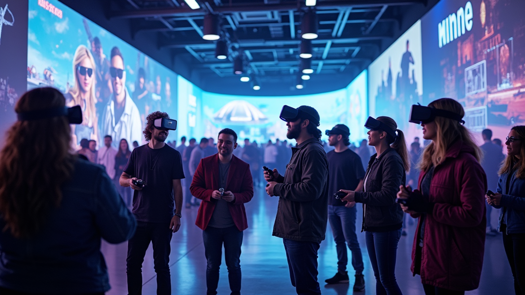 Escape room realidad virtual Barcelona - Jugadores colaborando en una aventura VR en Virtua