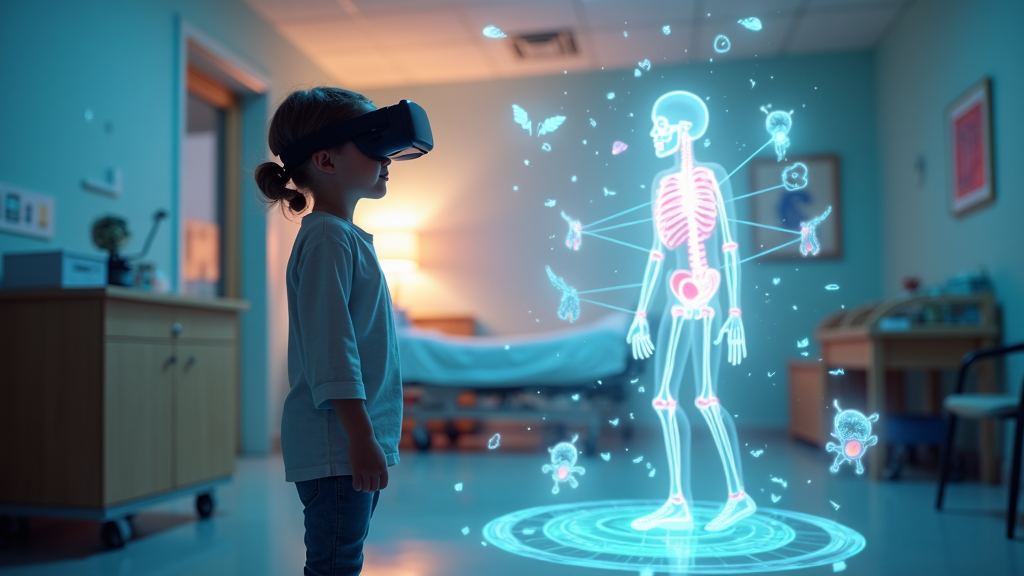 Futuro de la biotecnología y su impacto en VR videojuegos para la salud infantil en Perú