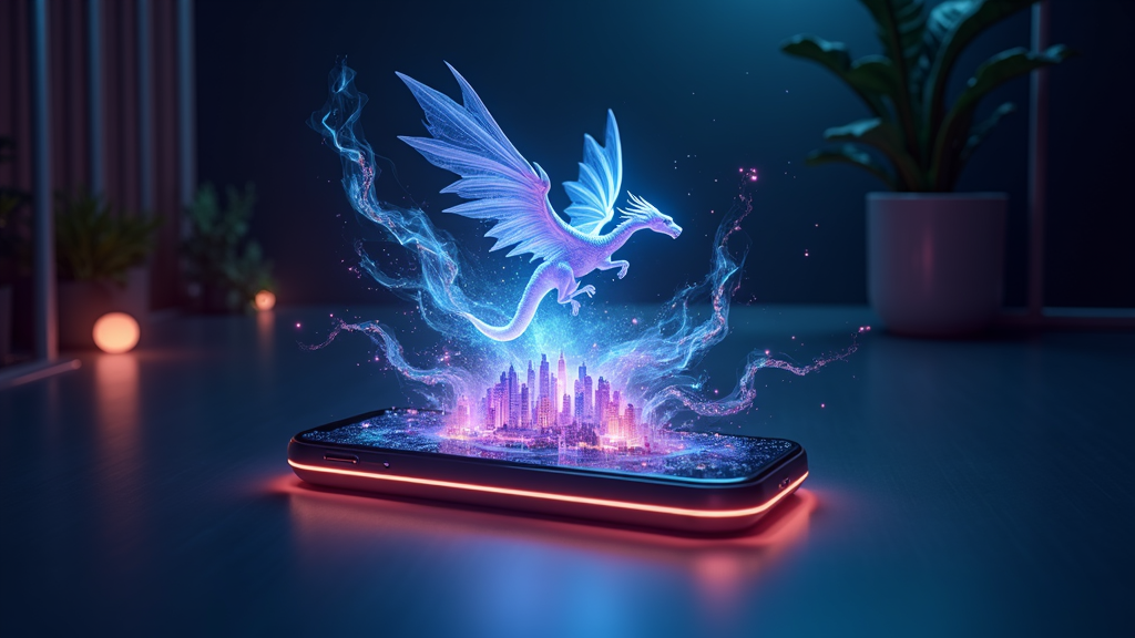 Adobe Firefly IA móvil creatividad - Ejemplo de creación de imagen de un conejo con IA