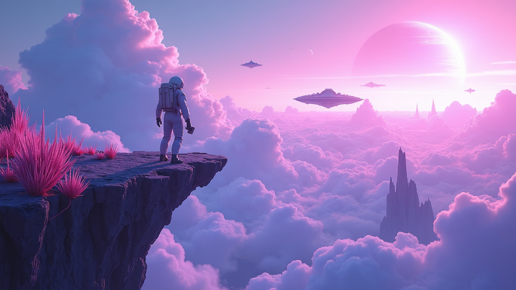 Combate espacial en primera persona en No Man's Sky VR