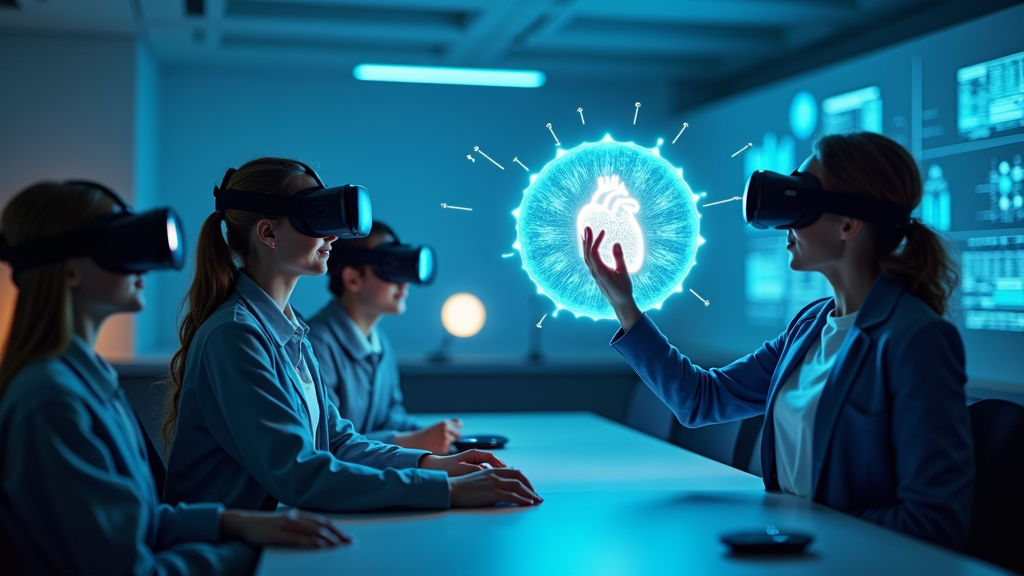 Interior de las instalaciones del UMA ADA XR Lab en la Universidad de Málaga