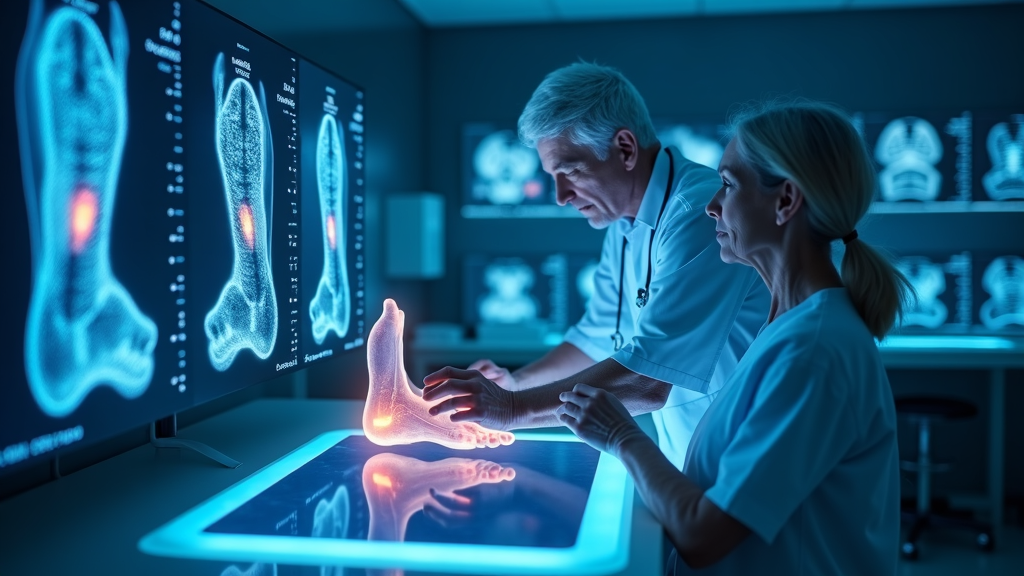 Avance tecnológico en la detección del pie diabético con IA y cámaras térmicas
