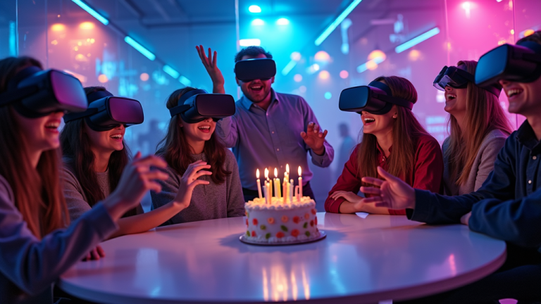 cumpleaños realidad virtual Barcelona