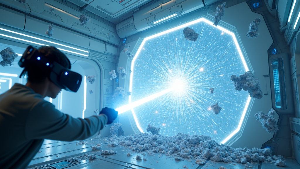 Variedad de armas disponibles en Rage Room Catharsis VR, fundamental en este análisis.