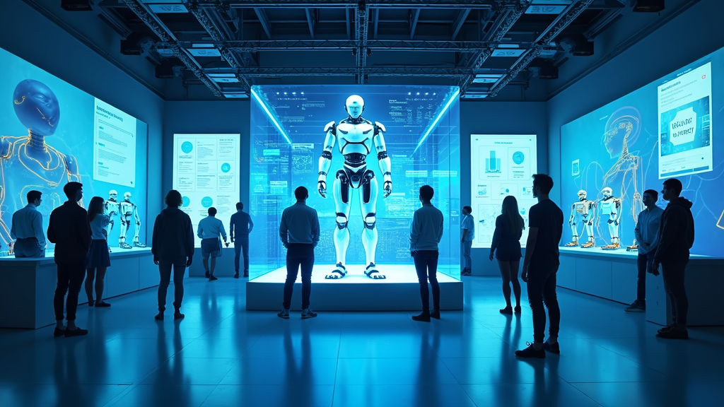 Jóvenes talentos de Lara mostrando sus proyectos de robótica en la Lara Jornada Robótica Nacional 2025, evento clave para la innovación juvenil venezolana