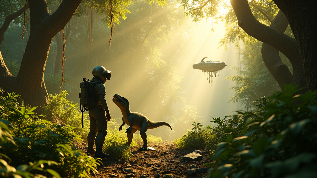 Comparativa gráfica en nuestro Robinson The Journey VR Análisis: Robinson frente a otros títulos VR