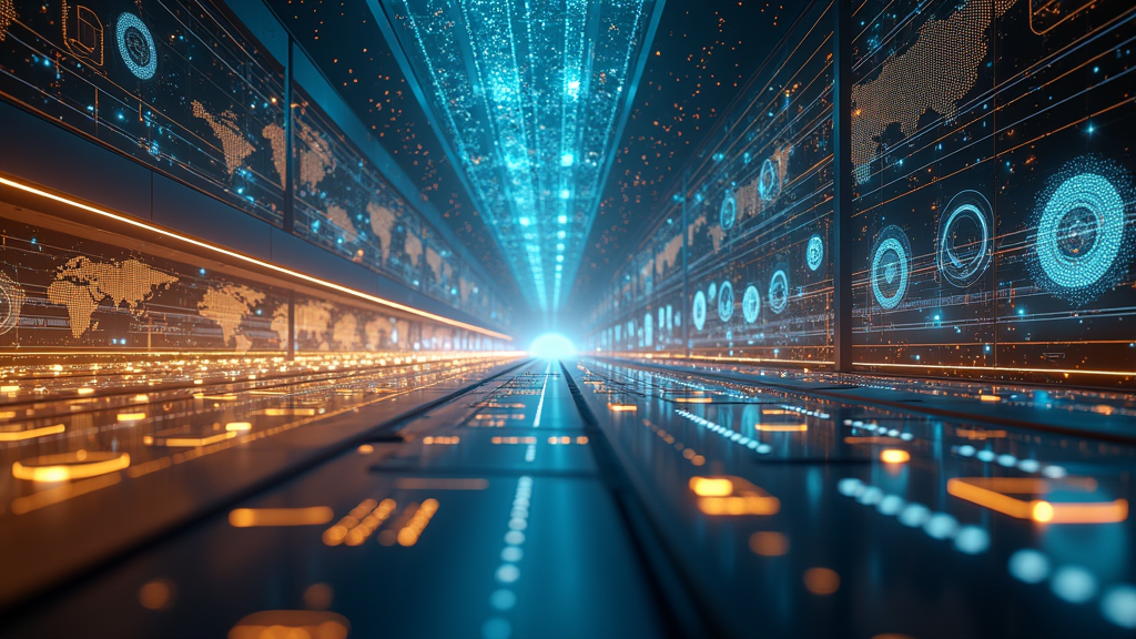Representación gráfica del crecimiento y expansión global de la IA agéntica y su rol en la transformación empresarial.