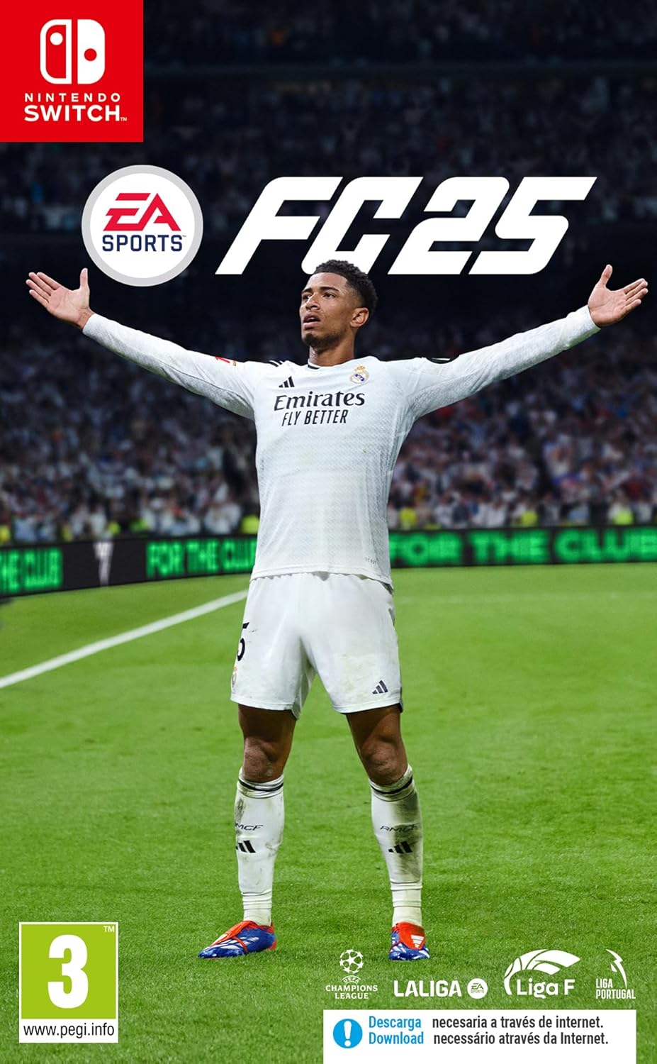 Llamada a la acción para comprar EA Sports FC 25 para Nintendo Switch en oferta