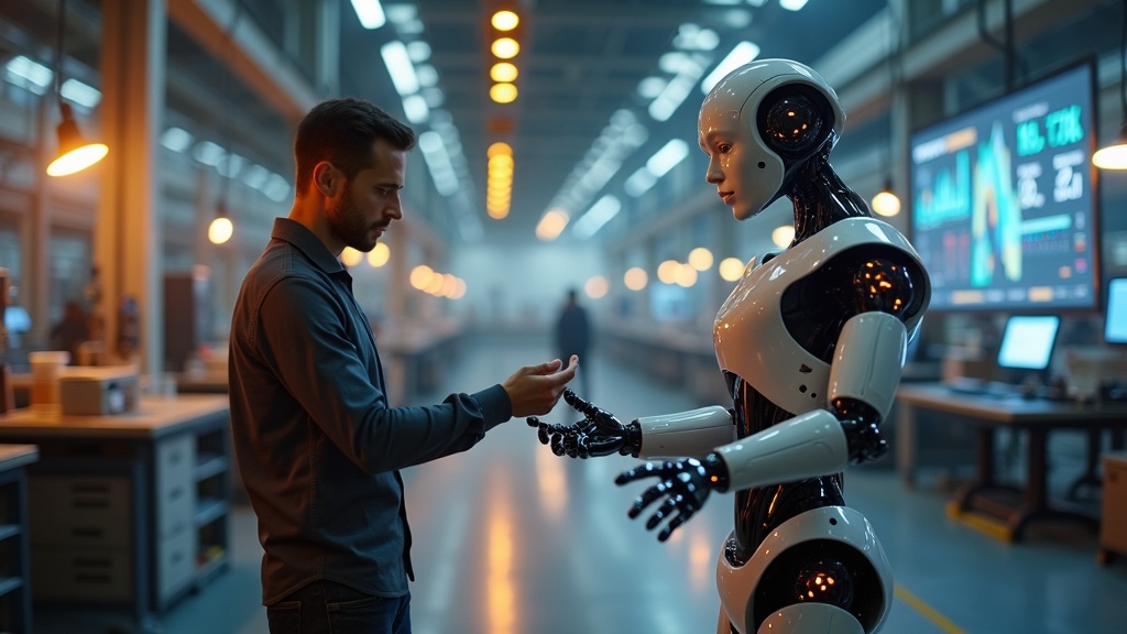 confianza colaboración humano robot