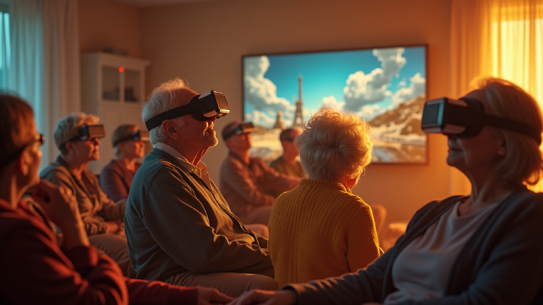 Realidad virtual adultos mayores