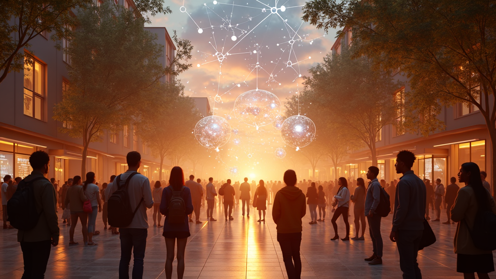 Panel de expertos en una mesa redonda debatiendo sobre el futuro de la educación y la transformación digital con IA en la ULL.