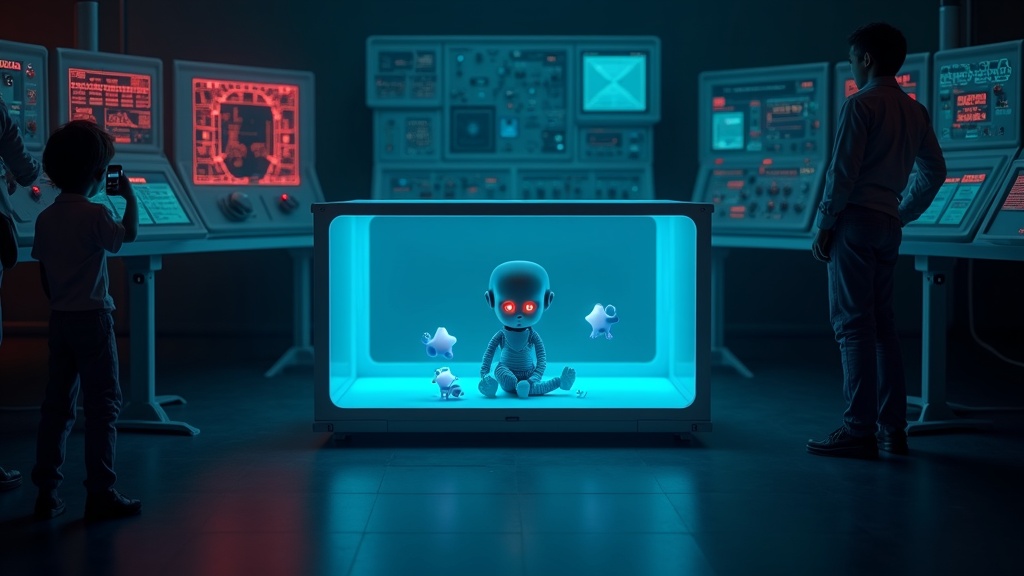 Un koala simboliza la necesidad de protección en el desarrollo de la IA infantil como Baby Grok, en medio de la controversia.