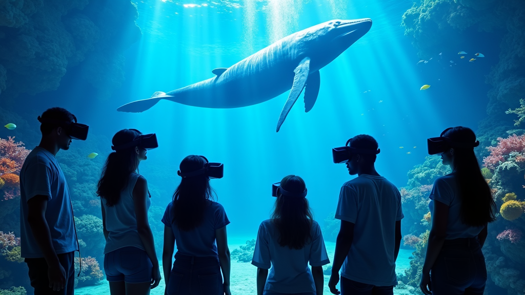 The Blu realidad virtual submarina