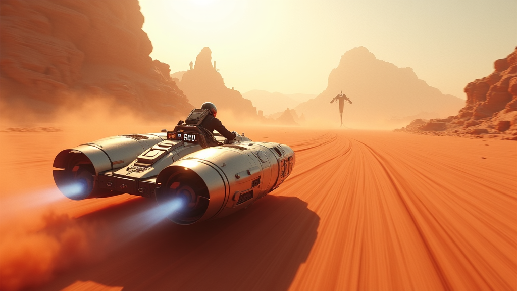 V-Racer Hoverbike análisis VR