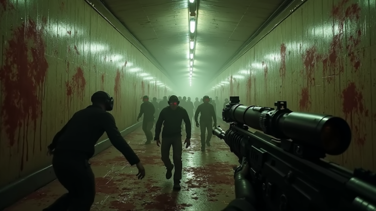 World War Z VR jugabilidad