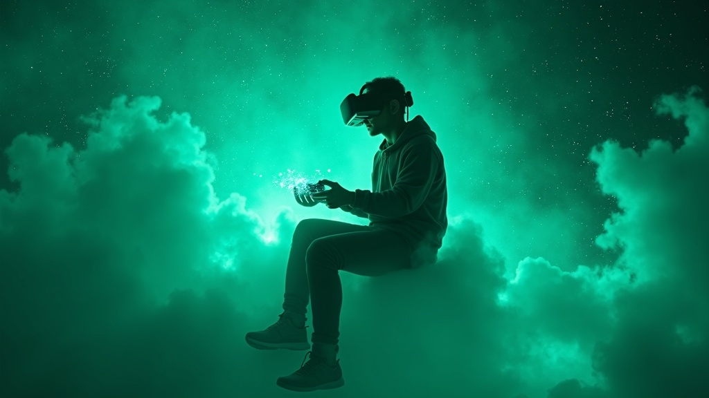 Visor y mandos de la Meta Quest 3S Xbox Edition