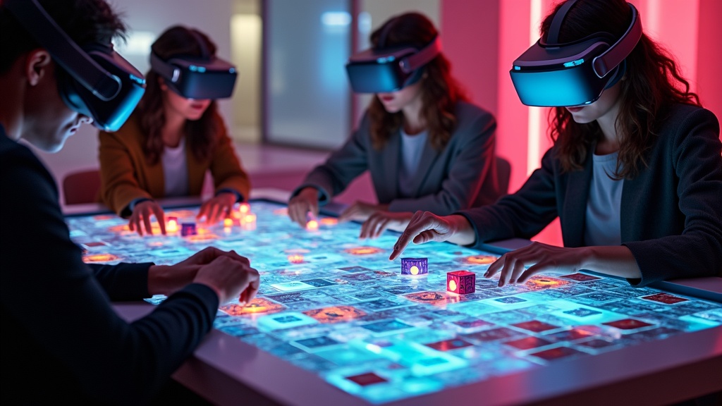 Mesa de juego compleja creada en Tabletop Simulator, destacada en nuestro análisis