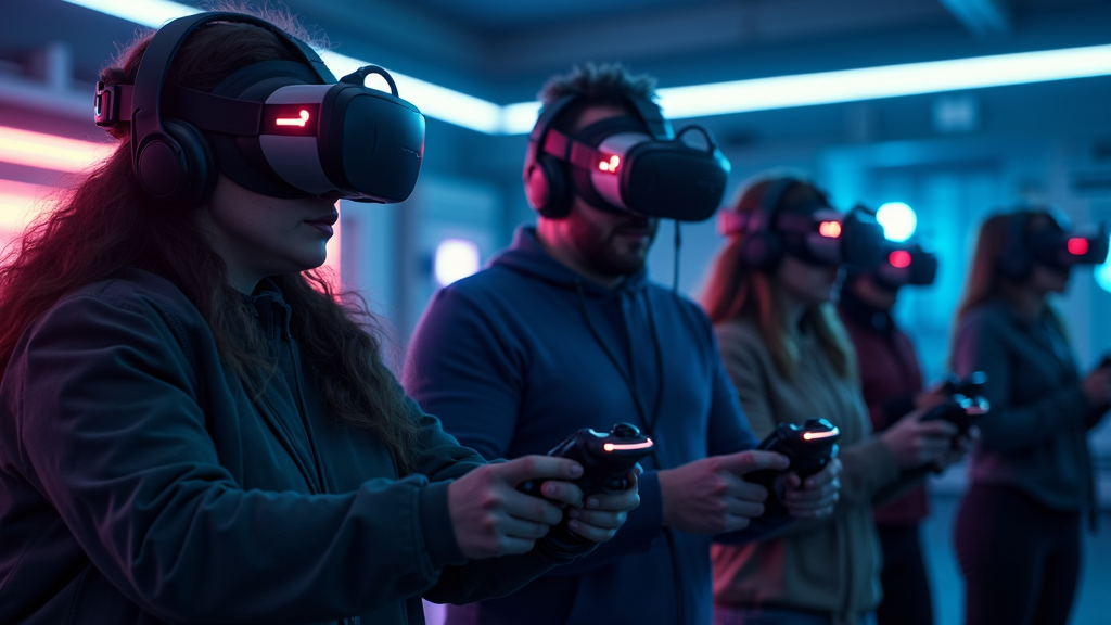 Interior de las instalaciones de Virtua Barcelona, el espacio perfecto para una partida de Among Us VR en grupo.